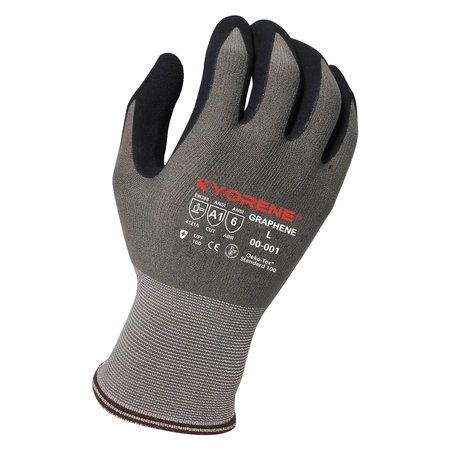 KYORENE 15g Gray Kyorene Graphene
A1 Liner with Black HCT MicroFoam
Nitrile Palm Coating (XXL) PK Gloves 00-001 (XXL)